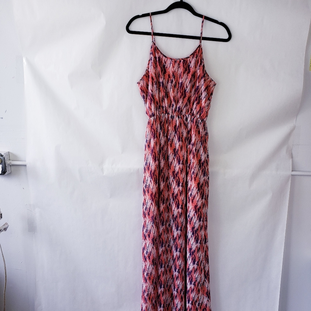 Charming Charlie Womens Maxi Dress Spaghetti Strap lined size small - Picture 1 of 7